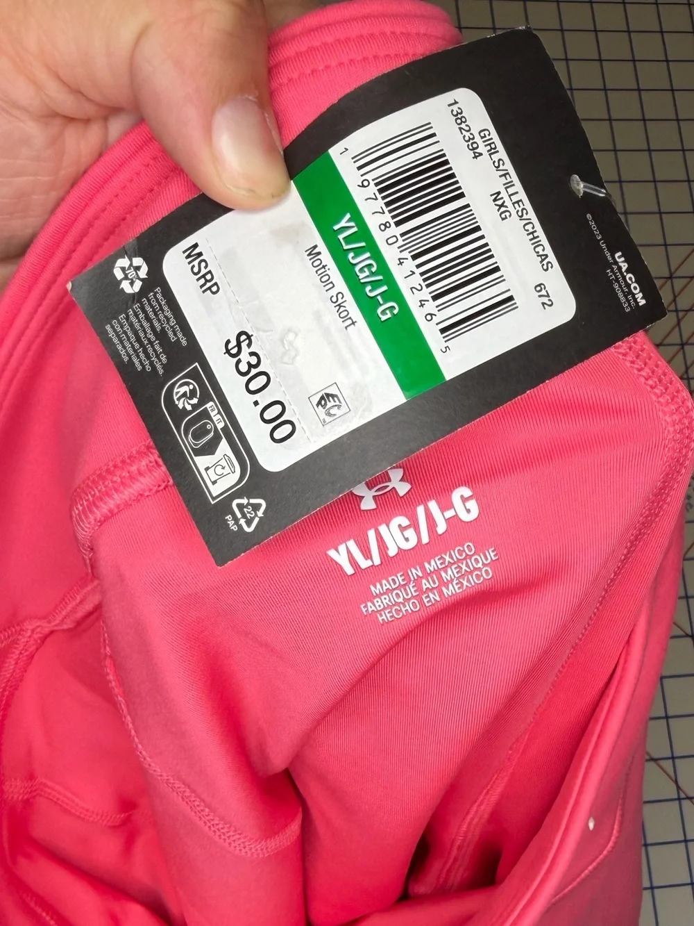 Under Armour Hot Pink Circle Skirt